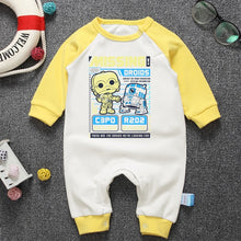 Load image into Gallery viewer, Star Wars R2D2 &amp; C3PO Cute Baby Romper
