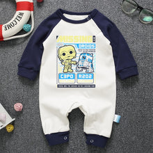 Load image into Gallery viewer, Star Wars R2D2 &amp; C3PO Cute Baby Romper