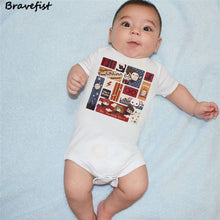 Load image into Gallery viewer, Harry Potter Banners Rompers Basic