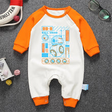 Load image into Gallery viewer, Star Wars BB8 Blueprint Romper