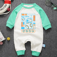 Load image into Gallery viewer, Star Wars BB8 Blueprint Romper