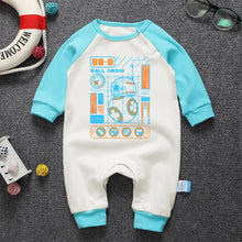 Load image into Gallery viewer, Star Wars BB8 Blueprint Romper