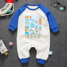 Load image into Gallery viewer, Star Wars BB8 Blueprint Romper