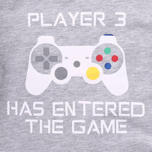Load image into Gallery viewer, 'Player 3 Has Entered the Game' Basic Romper + Hat