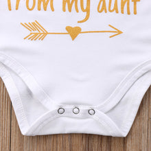 Load image into Gallery viewer, 'I Get My Awesomeness from My Aunt' Basic Romper