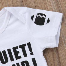 Load image into Gallery viewer, 'Be Quiet' Basic Romper
