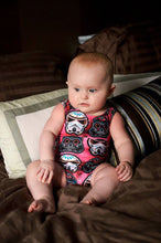 Load image into Gallery viewer, Floral Darth Vader Stormtrooper Sleeveless Romper